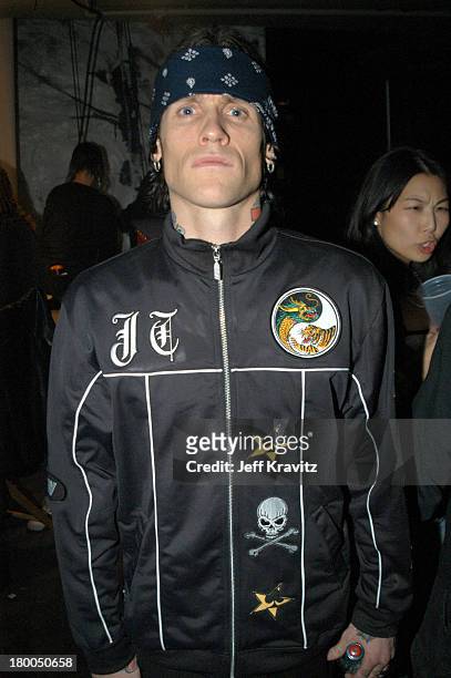 Josh Todd of Buckcherry during MTV Rock The Vote 10th Annual Patrick Lippert Awards at Roseland Ballroom in New York, NY, United States.