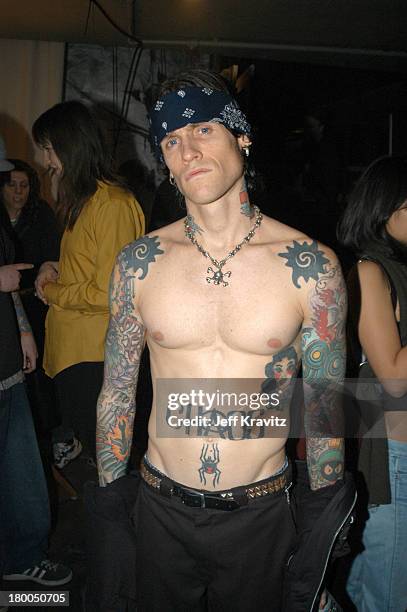 Josh Todd of Buckcherry during MTV Rock The Vote 10th Annual Patrick Lippert Awards at Roseland Ballroom in New York, NY, United States.