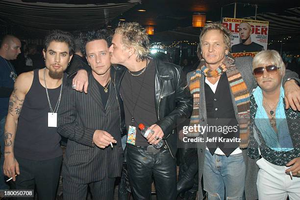 Dave Navarro, Billy Morrison, Brett from Fuel, Matt Sorum