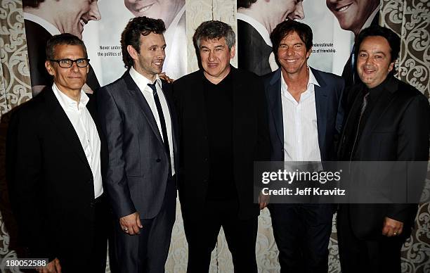 President Prog. & West Coast Ops Michael Lombardo, actor Michael Sheen, director Richard Loncraine, actor Dennis Quaid and and President of HBO Films...