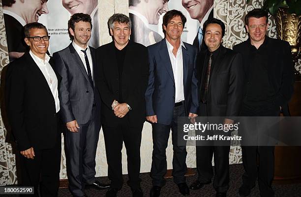 President Prog. & West Coast Ops Michael Lombardo, actor Michael Sheen, director Richard Loncraine, actor Dennis Quaid, and President of HBO Films...