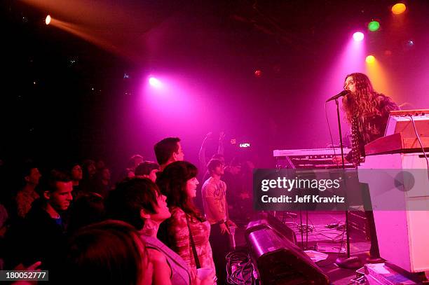 Damon Fox of Big Elf preforms at The Roxy Theatre on May 18, 2010 in West Hollywood, California.