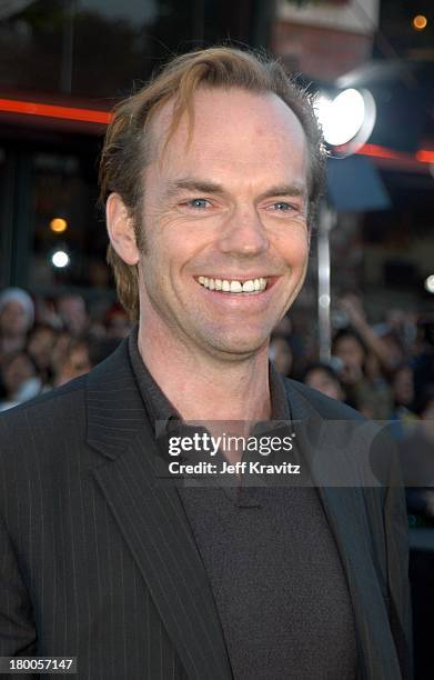 Hugo Weaving during The Matrix Reloaded Premiere at Mann Village Theater in Westwood, California, United States.