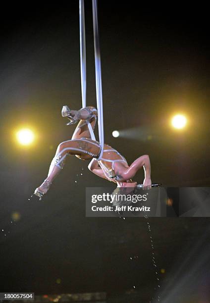 Singer Pink performs onstage during the 52nd Annual GRAMMY Awards held at Staples Center on January 31, 2010 in Los Angeles, California.