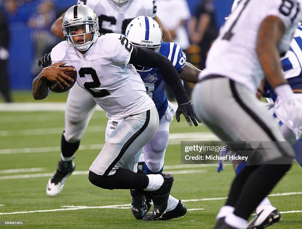Oakland Raiders v Indianapolis Colts