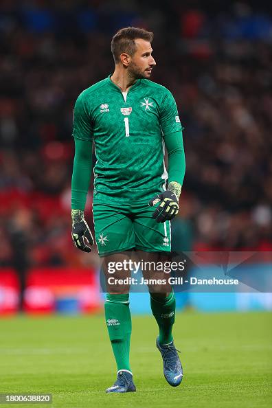 Henry Bonello of Malta during the UEFA EURO 2024 European qualifier
