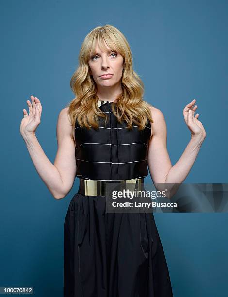 Actress Toni Collette of 'Enough Said' poses at the Guess Portrait Studio during 2013 Toronto International Film on September 7, 2013 in Toronto,...