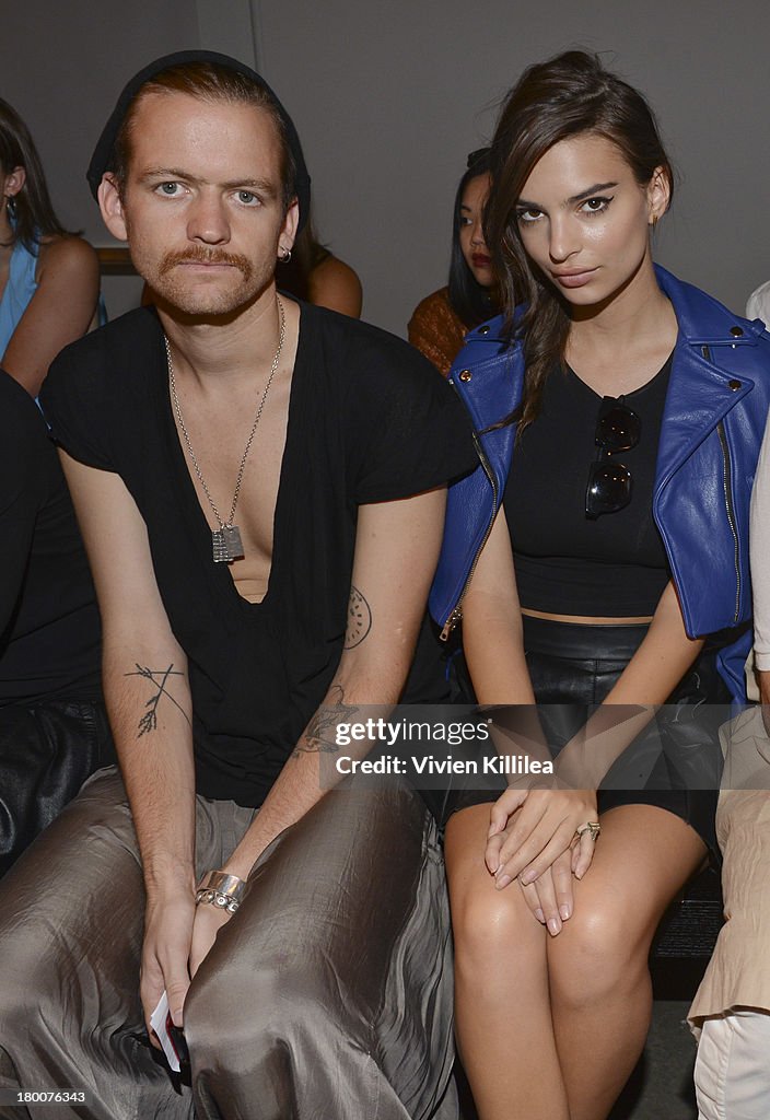 Jeremy Laing - Front Row - Mercedes-Benz Fashion Week Spring 2014