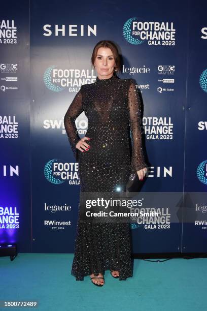 Coleen Rooney attends the "Football For Change" Charity Gala 2023 at Emirates Old Trafford on November 18, 2023 in Manchester, England.