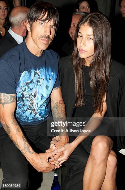 Edun - Front Row - Mercedes-Benz Fashion Week Spring 2014, Photo d'actualité