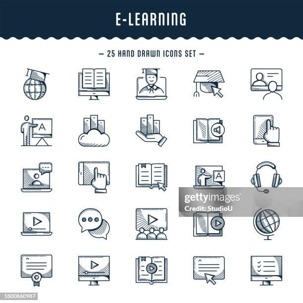 2,418 Learning Sketch Icons High Res Illustrations - Getty Images