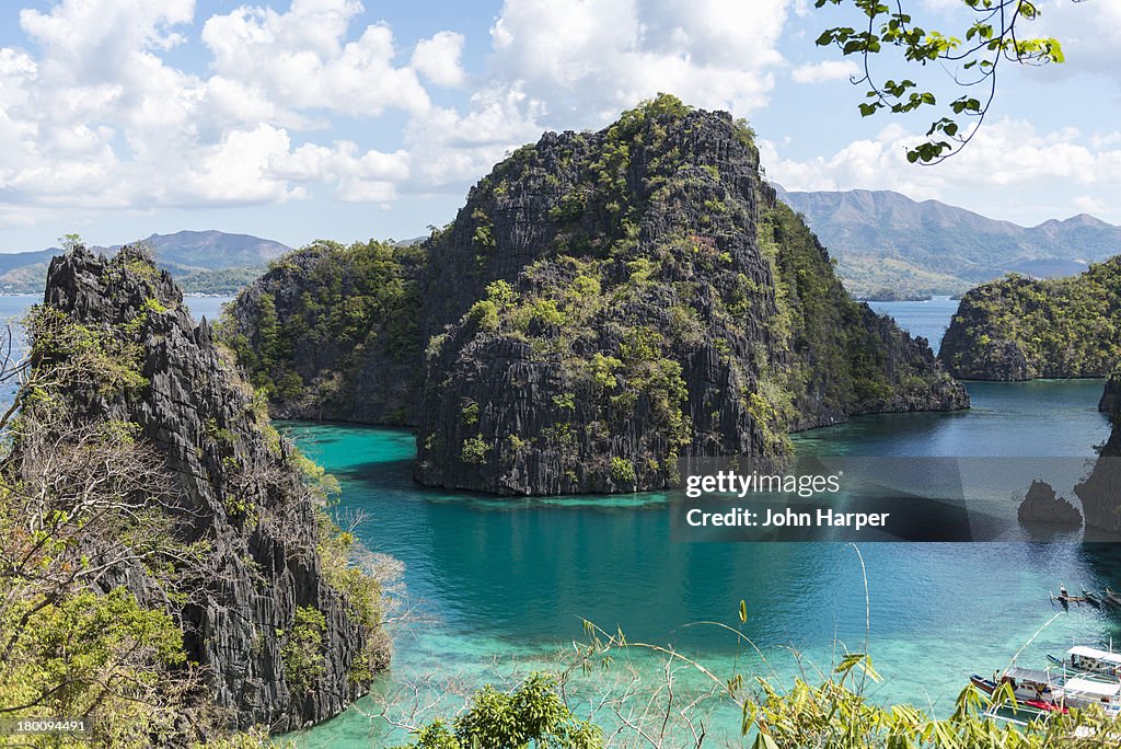 Lagoon in Coron, Palawan, Phillippines