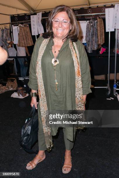 Fern Mallis attends the Diane Von Furstenberg show during Spring 2014 Mercedes-Benz Fashion Week at The Theatre at Lincoln Center on September 8,...