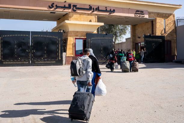 EGY: Israel-Hamas Truce Allows For Palestinians And Aid Into Gaza From Egypt's Rafah Crossing