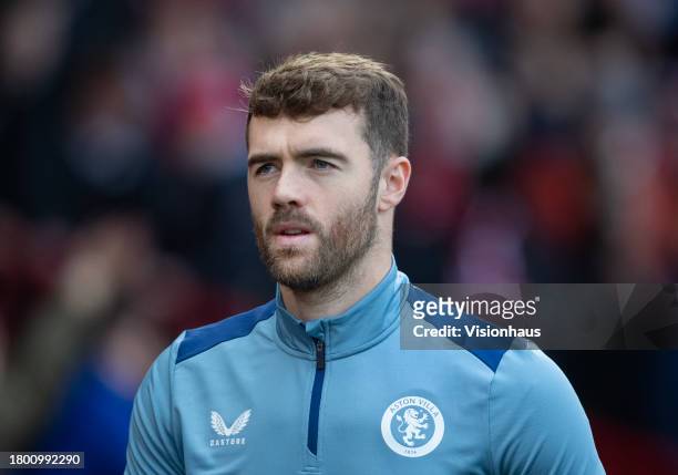 Calum Chambers of Aston Villa during the Premier League match between Nottingham Forest and Aston Villa at City Ground on November 5, 2023 in...