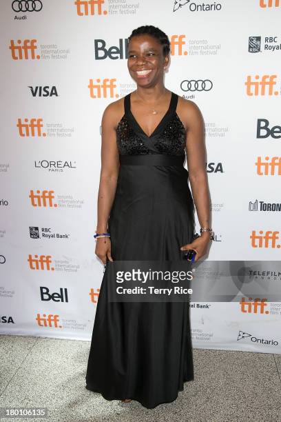 Executive Producer Yewande Sadiku arrives at the 'Half Of A Yellow Sun' Premiere during the 2013 Toronto International Film Festival at the Winter...