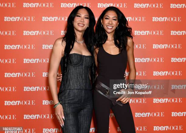 Kimora Lee Simmons and Aoki Lee Simmons attend Teen Vogue Summit 2023 on November 18, 2023 in Los Angeles, California.