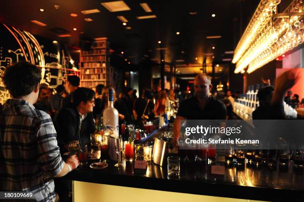 General view of atmosphere at the Grey Goose vodka co-hosted party for "Rush" on September 8, 2013 in Toronto, Canada.