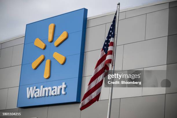 Walmart store on Black Friday in Secaucus, New Jersey, US, on Friday, Nov. 24, 2023. An estimated 182 million people are planning to shop from...