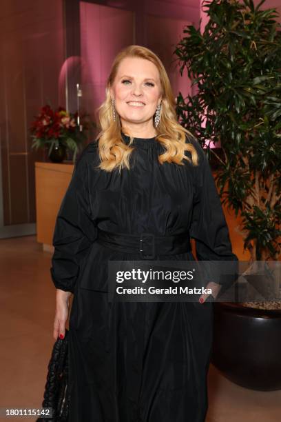 Maria Patricia Kelly attends the 30th Anniversary Gala for the German Stroke Aid Foundation at Bertelsmann Repräsentanz on November 24, 2023 in...