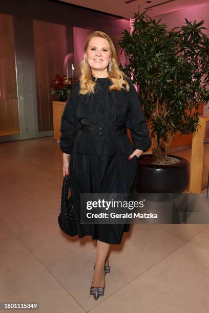 Maria Patricia Kelly attends the 30th Anniversary Gala for the German Stroke Aid Foundation at Bertelsmann Repräsentanz on November 24, 2023 in...