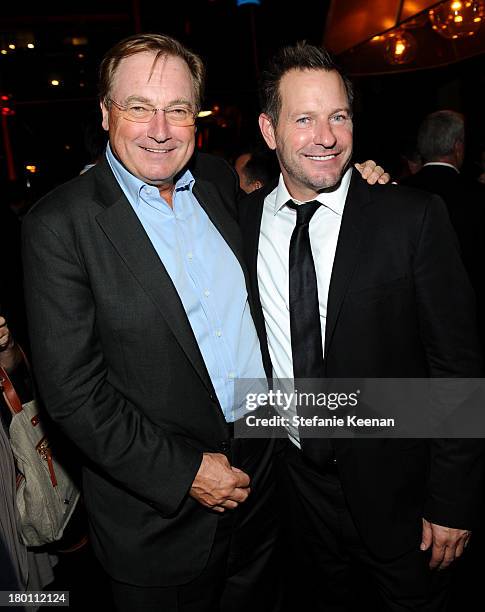 Producers Guy East and Brian Oliver at the Grey Goose vodka co-hosted party for "Rush" on September 8, 2013 in Toronto, Canada.