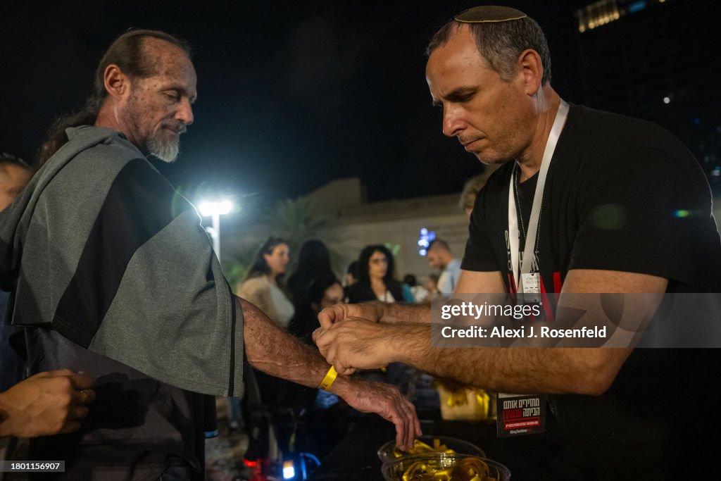 Families Of Hostages March From Tel Aviv To Jerusalem