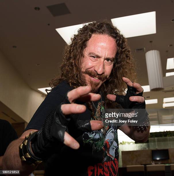 American actor and performing artist Ari Lehman poses for a photo at Marriott Indianapolis on September 8, 2013 in Indianapolis, Indiana.