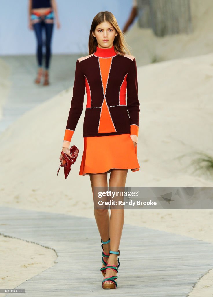 Tommy Hilfiger Presents Spring 2014 Women's Collection At Pier 94 - Runway