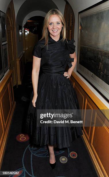 Tatler editor Kate Reardon attends the Tatler Bystander exhibition, featuring the 50 best party pictures of the past 50 years, at Annabels on...