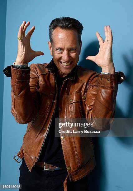 Actor Richard E. Grant of 'Don Hemingway' poses at the Guess Portrait Studio during 2013 Toronto International Film Festival on September 9, 2013 in...