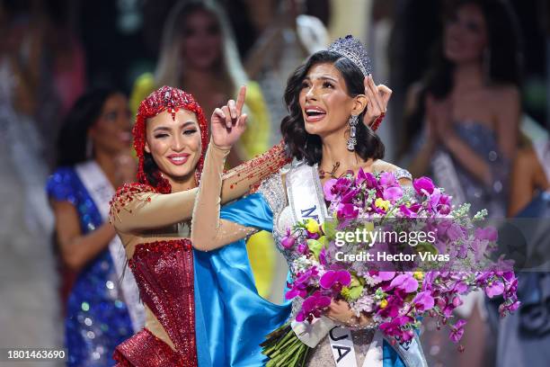 Miss Nicaragua Sheynnis Palacios is crowned as Miss Universe 2023 during the 72nd Miss Universe Competition at Gimnasio Nacional José Adolfo Pineda...