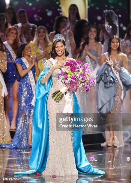 Miss Nicaragua Sheynnis Palacios is crowned as Miss Universe 2023 during the 72nd Miss Universe Competition at Gimnasio Nacional José Adolfo Pineda...