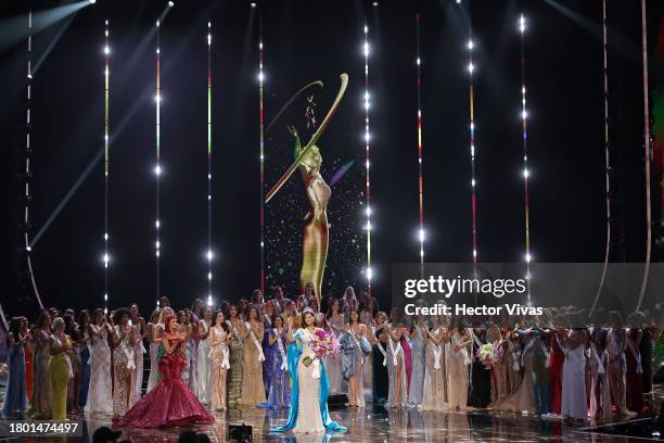 Miss Nicaragua Sheynnis Palacios is crowned as Miss Universe 2023 during the 72nd Miss Universe Competition at Gimnasio Nacional José Adolfo Pineda...