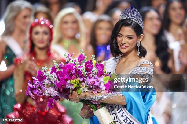 Miss Nicaragua Sheynnis Palacios is crowned as Miss Universe 2023 during the 72nd Miss Universe Competition at Gimnasio Nacional José Adolfo Pineda...