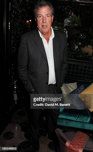 Jeremy Clarkson attends the Tatler Bystander exhibition, featuring the 50 best party pictures of the past 50 years, at Annabels on September 9, 2013...