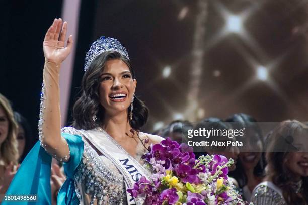 Miss Nicaragua Sheynnis Palacios is crowned as Miss Universe 2023 during the 72nd Miss Universe Competition at Gimnasio Nacional José Adolfo Pineda...