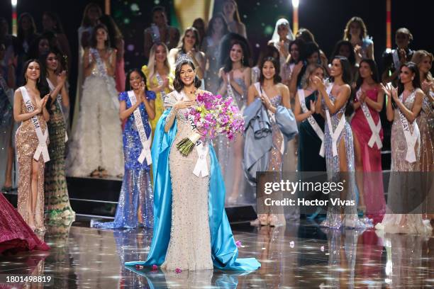 Miss Nicaragua Sheynnis Palacios is crowned as Miss Universe 2023 during the 72nd Miss Universe Competition at Gimnasio Nacional José Adolfo Pineda...