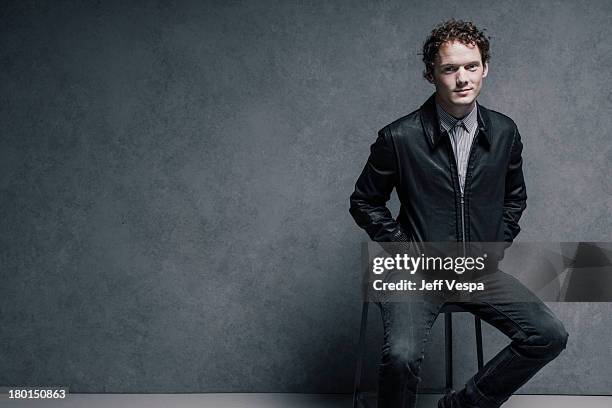 Actor Anton Yelchin is photographed at the Toronto Film Festival on September 6, 2013 in Toronto, Ontario.