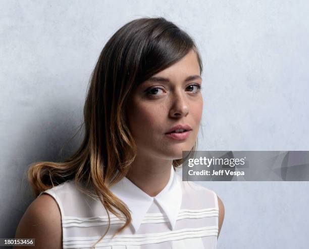 Actress Valeria Bilello of 'One Chance' poses at the Guess Portrait Studio during 2013 Toronto International Film Festival on September 9, 2013 in...