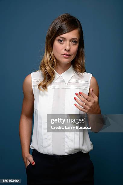 Actress Valeria Bilello of 'One Chance' poses at the Guess Portrait Studio during 2013 Toronto International Film Festival on September 9, 2013 in...