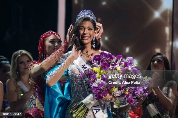 Miss Nicaragua Sheynnis Palacios is crowned as Miss Universe 2023 during the 72nd Miss Universe Competition at Gimnasio Nacional José Adolfo Pineda...