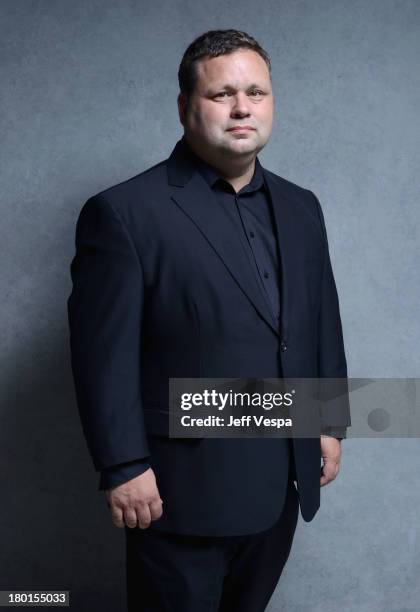 Singer Paul Potts of 'One Chance' poses at the Guess Portrait Studio during 2013 Toronto International Film Festival on September 9, 2013 in Toronto,...