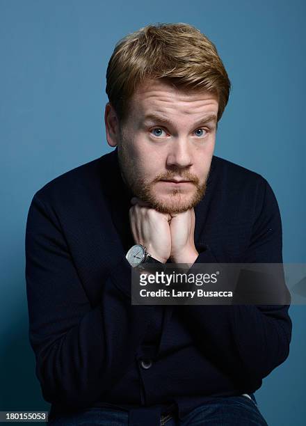 Actor James Corden of 'One Chance' poses at the Guess Portrait Studio during 2013 Toronto International Film Festival on September 9, 2013 in...