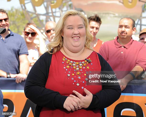 June Shannon visits "Extra" at Universal Studios Hollywood on September 9, 2013 in Universal City, California.