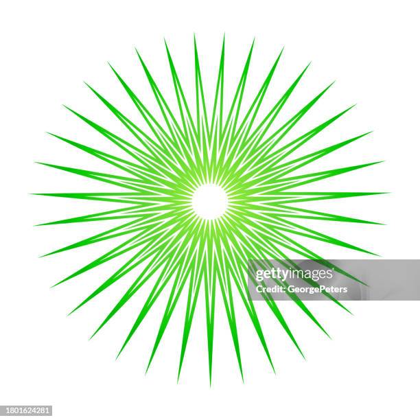 single sun with sunbeams icon - supernova stock illustrations