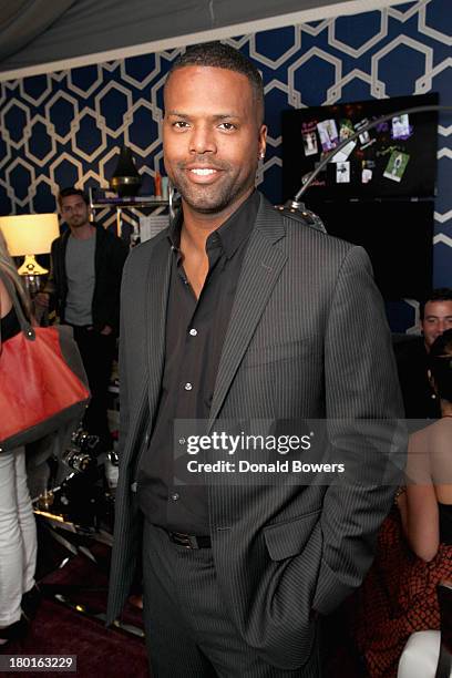 Television personality A. J. Calloway attends the Samsung Galaxy Lounge during Mercedes-Benz Fashion Week Spring 2014 at Lincoln Center on September...