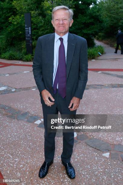 Guest attends 'Friends of Quai Branly Museum Society' dinner party at Musee du Quai Branly on September 9, 2013 in Paris, France.