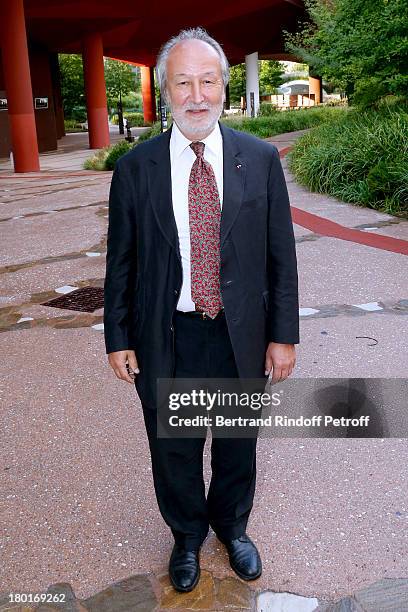 Jerome Clement attends 'Friends of Quai Branly Museum Society' dinner party at Musee du Quai Branly on September 9, 2013 in Paris, France.