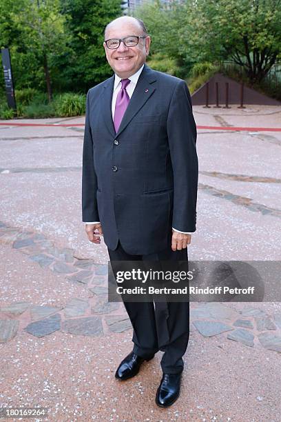 Guest attends 'Friends of Quai Branly Museum Society' dinner party at Musee du Quai Branly on September 9, 2013 in Paris, France.